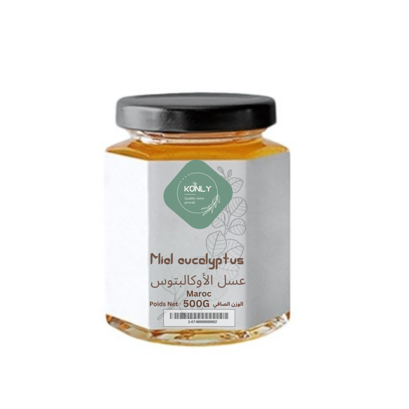 Miel d'eucalyptus 500g naturel