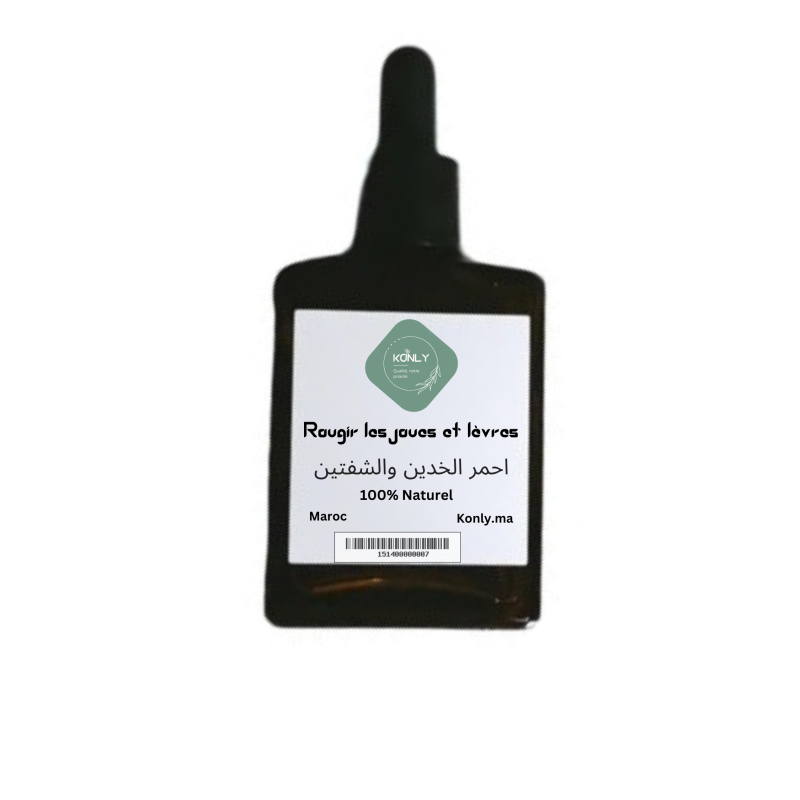 Rougir les joues et les lèvres